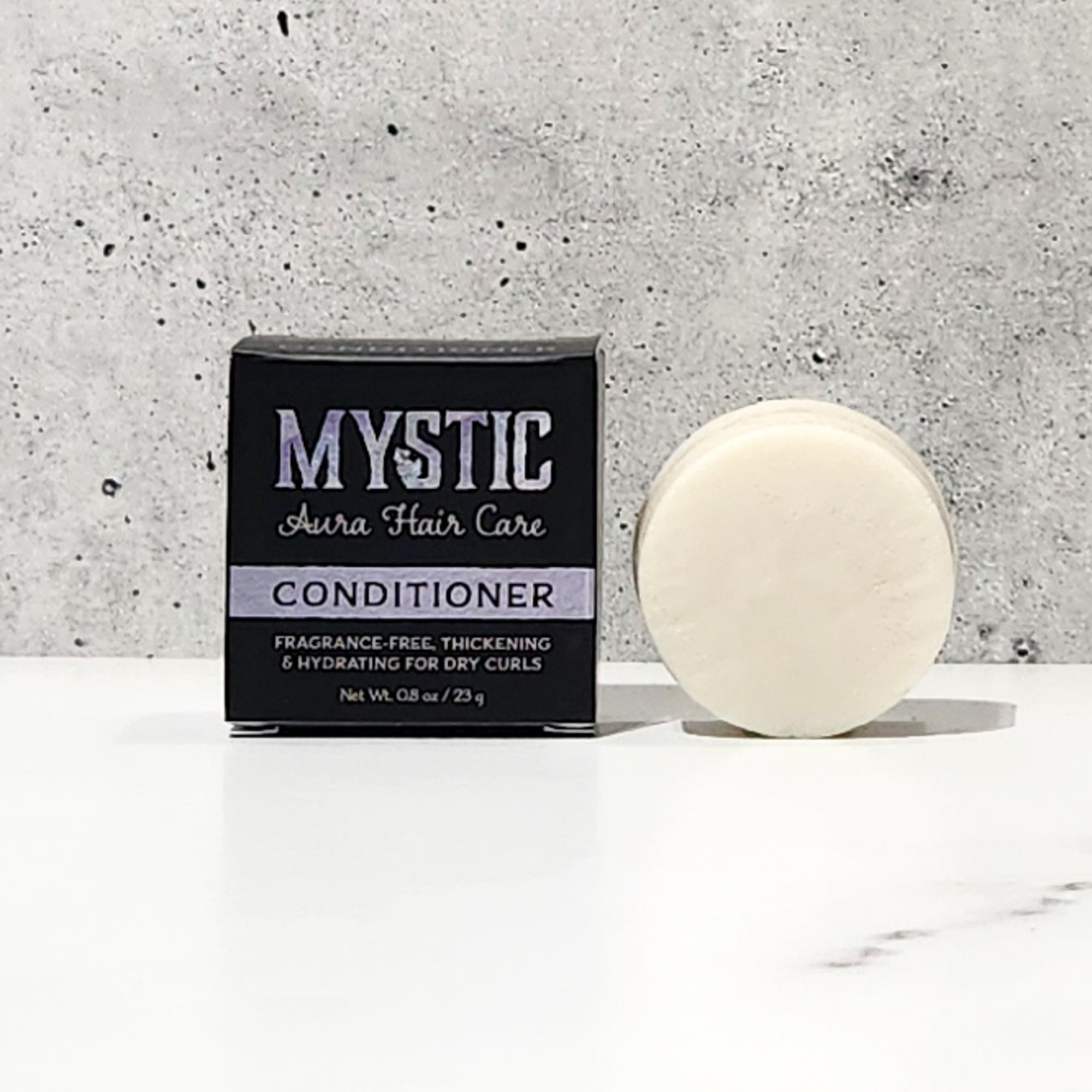 Travel Size Mystic Aura Conditioner | Dry, Fine Curls & Waves | Fragrance-Free Hydrating, Thickening, Curl Enhancing